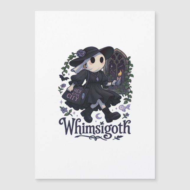 Carte Magnétique Whimsigoth avec City Classic – Magie urbaine renco (Devant)