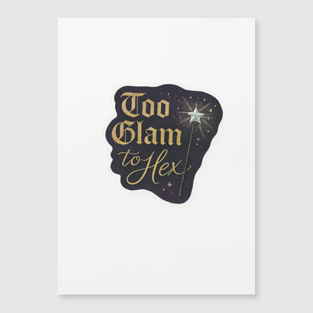 Carte Magnétique Whimsigoth Imaginaire Forêts mystiques, lunes et m (Devant)