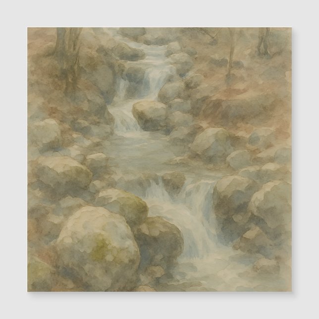 Carte Magnétique Whispers of the Stream (Devant)