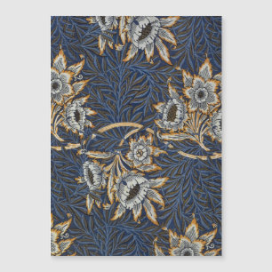 Carte Magnétique william morris tulip and willow tapestry pattern