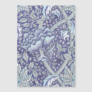Carte Magnétique William Morris Windrush fleurs bleues