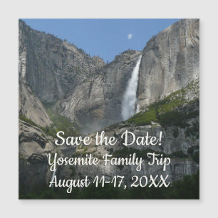 Carte Magnétique Yosemite Falls III Enregistrer la date