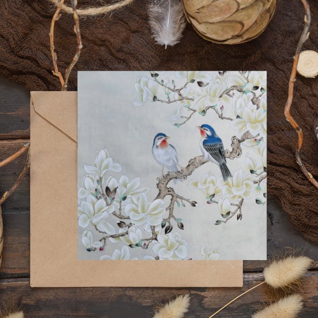 Carte Magnolia blanche (Créateur téléchargé)