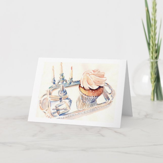 Carte Magnolia Cupcake (Devant)