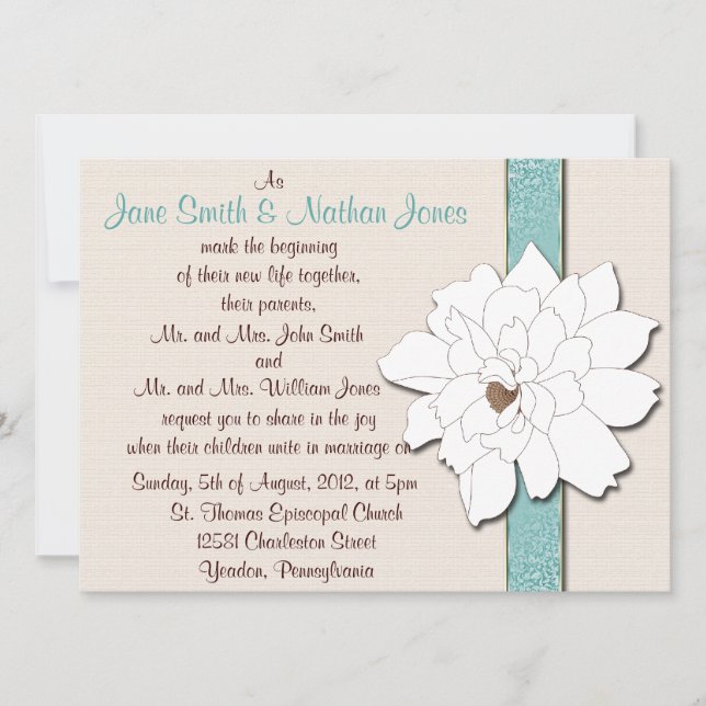 Carte Magnolia Dreams (Devant)