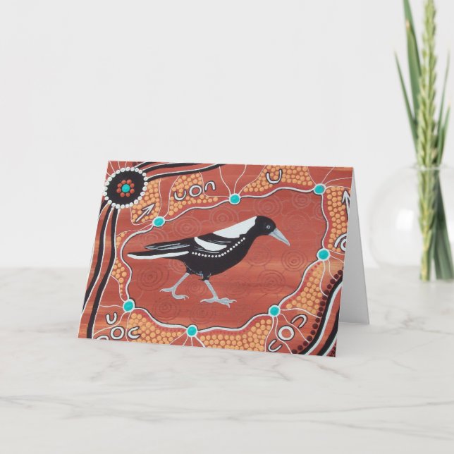 CARTE MAGPIE DREAMING (Devant)
