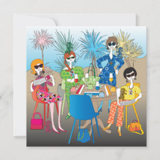 Carte Mah Jongg Dragon Ladies Flat Card