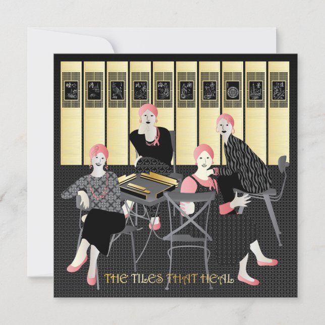 Carte Mah Jongg Les Carreaux Qui Guérissent (Devant)