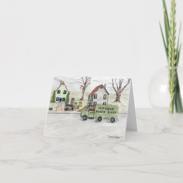 Carte Mailbox Molly's Moving Day Card (Devant)