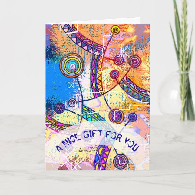 Carte Main tirée par EDDArt - Échelle de rêve 1 (Devant)