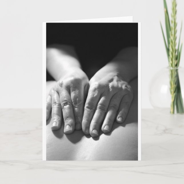 Carte Mains de massage (Devant)