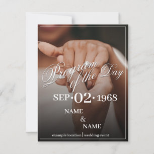 Carte Mains d'un couple Mariage coloré avec anneau