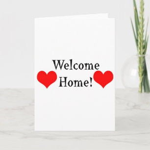 Carte Maison bienvenue