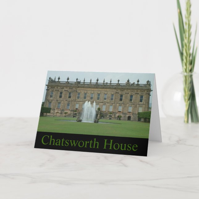 Carte Maison Chatsworth (Devant)