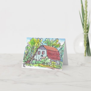 Carte Maison de la grange rouge