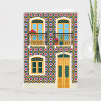 Maison de Lisbonne avec tuiles