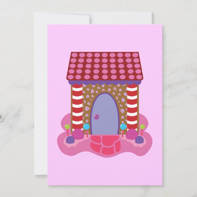 Carte Maison de pain d'épices (Devant)