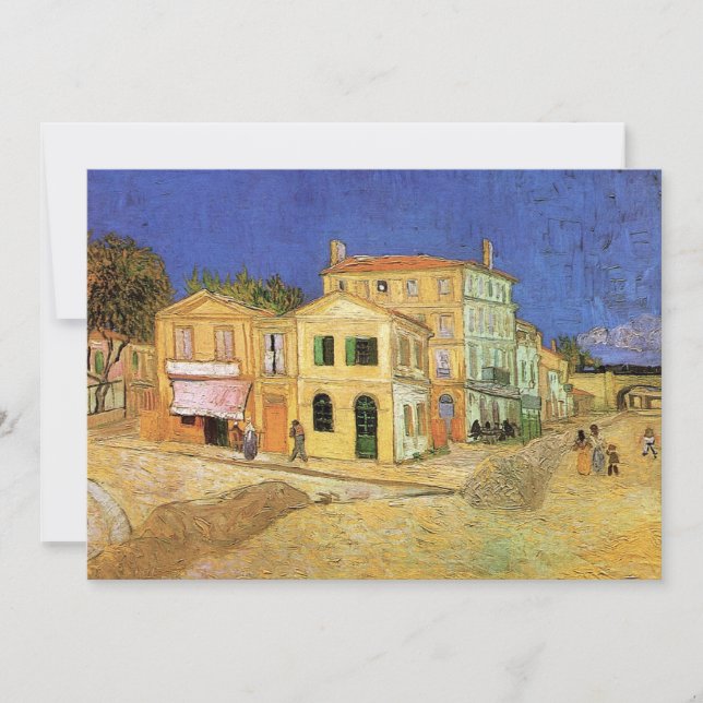 Carte Maison de Vincent à Arles par Vincent van Gogh (Devant)