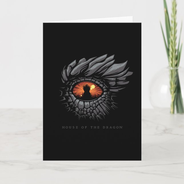Carte MAISON DU DRAGON | Oeil de dragon (Devant)