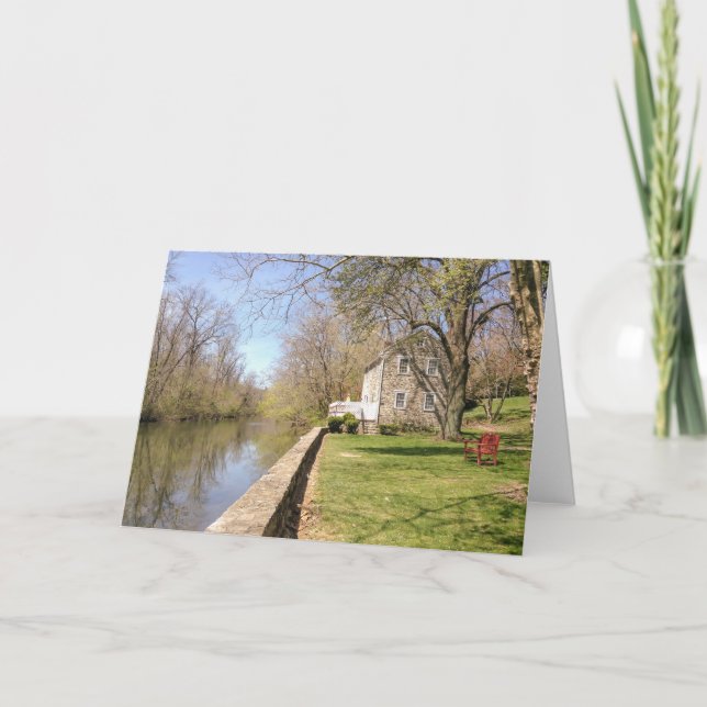 Carte Maison encore au début du printemps (Devant)
