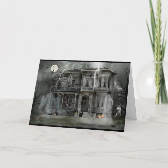 Carte Maison hantée (Devant)