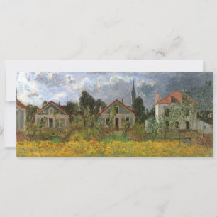 Carte Maisons à Argenteuil par Claude Monet, Art ancien