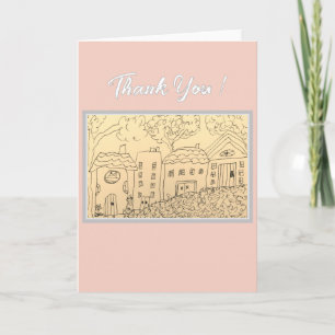 Carte Maisons Fantaisistes Merci