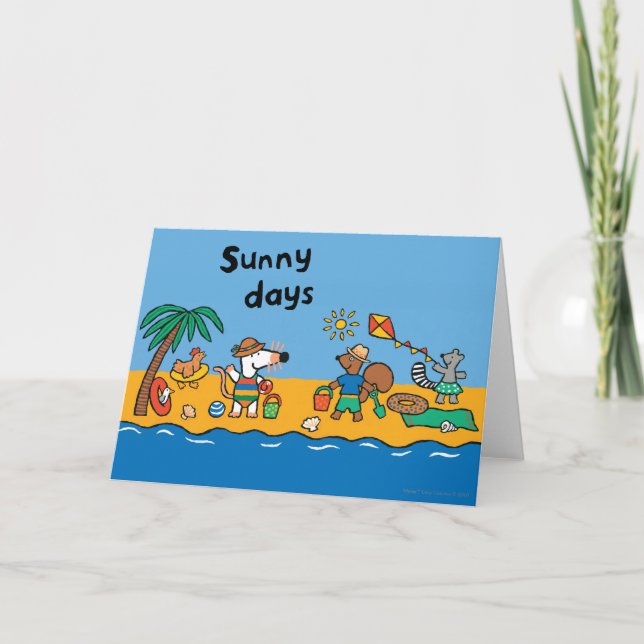 Carte Maisy and Friends at the Beach (Devant)