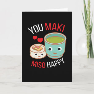 Carte Maki Miso, un Japon heureux