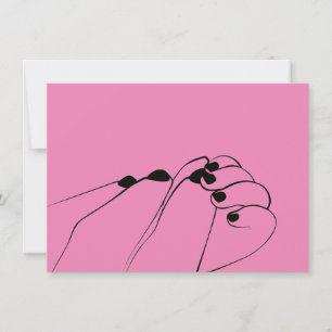 Carte Mâles de bébé monochrome