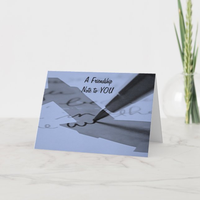 CARTE **MALGRÉ VOUS** & TOUJOURS *PENSER À VOUS* (Devant)