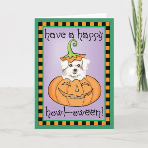 Carte maltaise Halloween