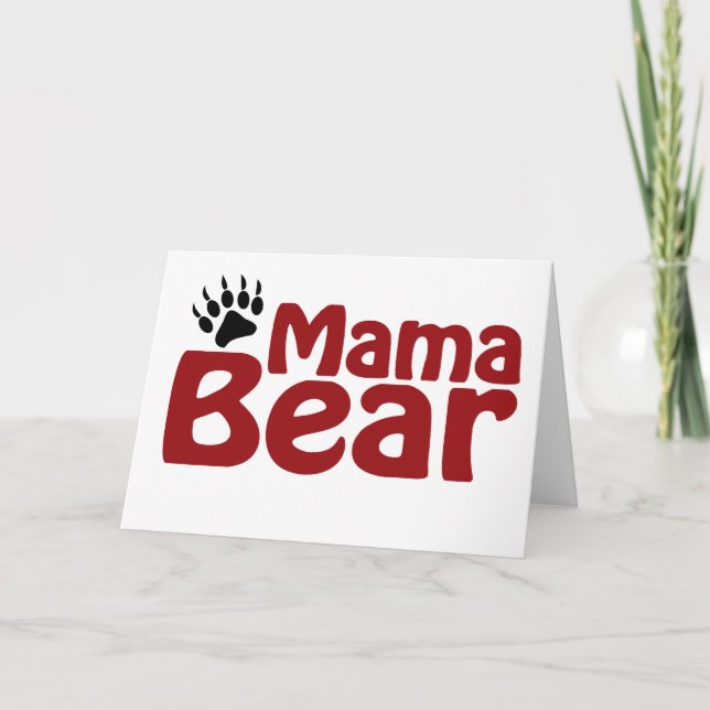 Carte Mama Bear Claw (Devant)