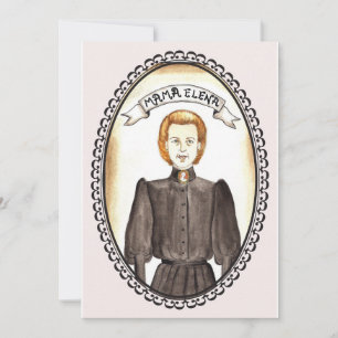 Carte Mama Elena de Like Water pour Chocolat