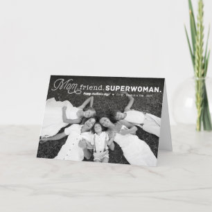 Carte Maman, Ami, Superwoman Happy Mother's Day Photo