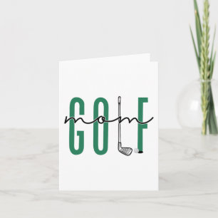 Carte Maman Crewneck Mères Jour Maître Golf Femmes Fille