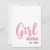 Maman de fille Ét. 2025 Cadeau de nouvelle maman