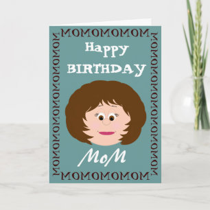 Carte Maman de joyeux anniversaire (fils)