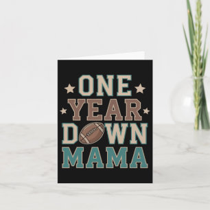 Carte Maman du footballeur de 1 an 1ère année Down Birt