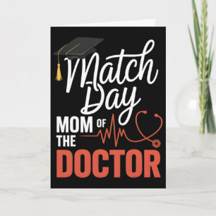 Carte Maman du jour de l'appariement du médecin Jour de