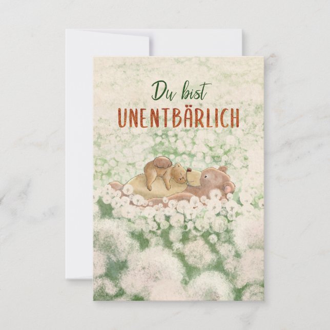 Carte Maman Fête des mères (Devant)