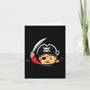 Carte Maman Future Maman Maternité Pirate Enceinte