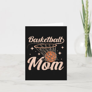 Carte Maman maman de basket-ball