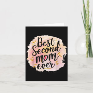 Carte Maman seconde maman de tous les temps fête des mèr