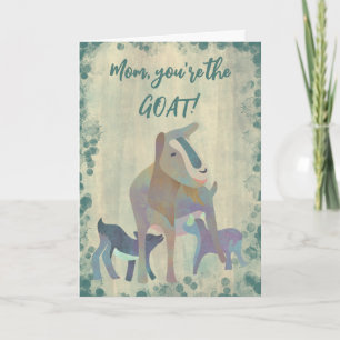 Carte Maman, tu es la fête des mères amusante de la CHÈT