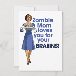 Carte Maman Zombie