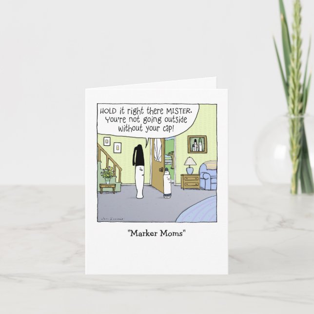 Carte "Mamans Marqueuses" (Devant)