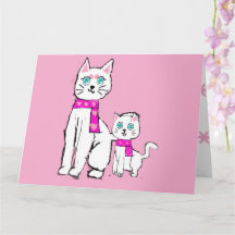 Mamma kitty et Lily fête des mères