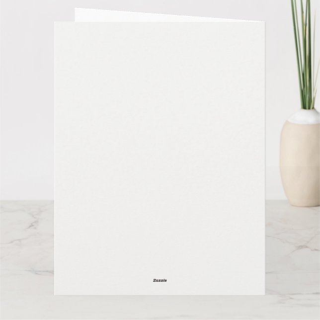 Carte "Manchot mignon" (Dos)