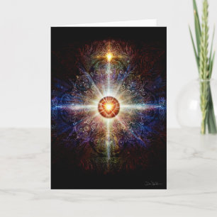 Carte Mandala 2013 de coeur